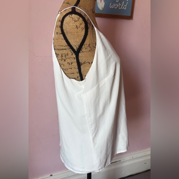 White Sheer Tank Top - Picture 2 of 7